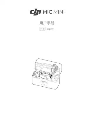 DJI大疆DJI Mic Mini